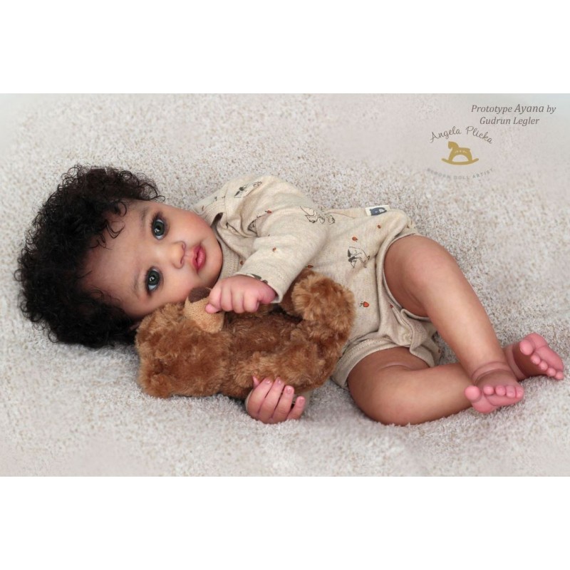 ❤️ Custom Made Reborn Doll from Ayana Gudrun Legler 23”